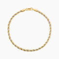 Bracelets sur Grenoble : Histoire d'Or Bracelet Cordelia Or Bicolore