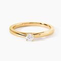 Histoire d'Or Bague Soltaire Iris Or Jaune Diamant
