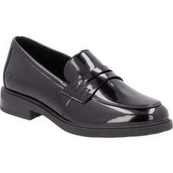 Mocassins Remonte black elegant closed ladies shoes