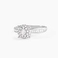 Histoire d'Or Bague Or Blanc Shirlene Diamant Synthetique