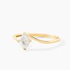 Histoire d'Or Bague Icone Or Jaune Diamant Synthetique