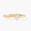 Histoire d'Or Bague Mehetabel Or Jaune Diamant Synth&eacute;tique