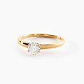 Histoire d'Or Bague Natalia Ld Or Jaune Diamant Synth&eacute;tique