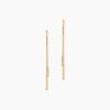 Histoire d'Or Boucles D'Oreilles Pendantes Ainhoaa Or Jaune Diamant