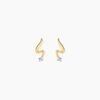 Histoire d'Or Boucles D'Oreilles Puces Zsofia Or Jaune Diamant
