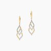 Histoire d'Or Boucles D'Oreilles Pendantes Teoxanne Or Jaune Diamant