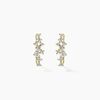 Histoire d'Or Boucles D'oreilles Puces Orlando Or Jaune Diamant Synth&eacute;tique