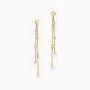 Histoire d'Or Boucles D'Oreilles Pendantes Jacaline Or Jaune Perle De Culture Oxyde De Zirconium