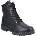 Bottines Rieker black casual closed ladies mid height boots Grenoble