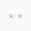 Histoire d'Or Boucles D'oreilles Puces Wen Or Jaune Oxyde De Zirconium