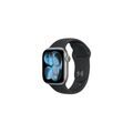 Montre connect&eacute;e sur Saint-Egr&egrave;ve : APPLE Watch 11 Gris sid&eacute;ral / Noir 42 mm - MEQW4ZR/A