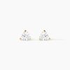 Histoire d'Or Boucles D'oreilles Puces Poinsettia Or Jaune Oxyde