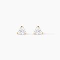 Histoire d'Or Boucles D'oreilles Puces Poinsettia Or Jaune Oxyde