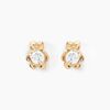Histoire d'Or Boucles D'oreilles Puces Winny Or Jaune Oxyde De Zirconium