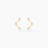 Histoire d'Or Boucles D'oreilles Puces Sterre Or Jaune Oxyde De Zirconium
