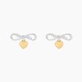 Boucles d'oreille sur Grenoble : Histoire d'Or Boucles D'oreilles Puces Or Jaune Oxyde De Zirconium