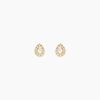 Histoire d'Or Boucles D'Oreilles Puces Pilvi Or Jaune Oxyde De Zirconium