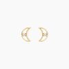 Histoire d'Or Boucles D'Oreilles Puces Brent Or Jaune Oxyde De Zirconium