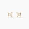 Histoire d'Or Boucles D'Oreilles Puces Ishmerai Or Jaune Oxyde De Zirconium