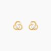 Histoire d'Or Boucles D'Oreilles Puces Isaias Or Jaune Oxyde De Zirconium