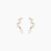 Histoire d'Or Boucles D'Oreilles Puces Sparkle Or Jaune Oxyde De Zirconium