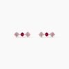 Histoire d'Or Boucles D'Oreilles Puces Bonifaz Or Jaune Oxyde De Zirconium