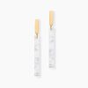 Histoire d'Or Boucles D'oreilles Pendantes Halcyone Or Jaune Nacre