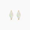 Histoire d'Or Boucles D'Oreilles Puces Elisud Or Jaune Nacre