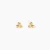 Histoire d'Or Boucles D'oreilles Puces Glen Or Jaune