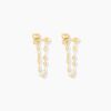 Histoire d'Or Boucles D'oreilles Pendantes Asteria Or Jaune