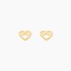 Histoire d'Or Boucles D'oreilles Puces Hartwin Or Jaune