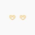 Histoire d'Or Boucles D'oreilles Puces Hartwin Or Jaune
