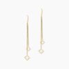 Histoire d'Or Boucles D'Oreilles Pendantes Narendra Or Jaune