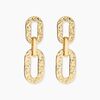 Histoire d'Or Boucles D'Oreilles Pendantes Cesaria Or Jaune