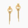 Histoire d'Or Boucles D'Oreilles Pendantes Cordelia Or Jaune
