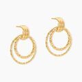 Boucles d'oreille sur Grenoble : Histoire d'Or Boucles D'Oreilles Pendantes Boudicca Or Jaune