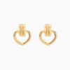 Histoire d'Or Boucles D'Oreilles Puces Heart Candy Or Jaune