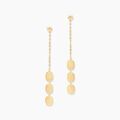 Histoire d'Or Boucles D'Oreilles Pendantes Lueur Or Jaune