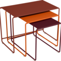 fermob TRILOGIE DE TABLES BASSES GIGOGNES