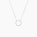 Histoire d'Or Collier Amene Or Blanc Diamant