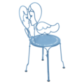Chaises / bancs sur Saint-Didier-sur-Chalaronne : fermob CHAISE ANGE