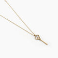 Histoire d'Or Collier Heartkey Or Jaune Diamant