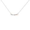 Histoire d'Or Collier Tonnia Or Bicolore Diamant
