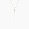 Histoire d'Or Collier Ainhoaa Or Jaune Diamant