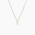 Histoire d'Or Collier Mable Or Jaune Diamant Synth&eacute;tique