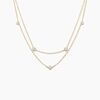 Histoire d'Or Collier Madhav Or Jaune Diamant Synth&eacute;tique