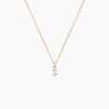 Histoire d'Or Collier Serenya Or Jaune Diamant Synth&eacute;tique
