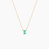 Histoire d'Or Collier Ethalyn Or Jaune Emeraude