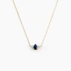 Histoire d'Or Collier Glykeria Or Jaune Saphir Diamant
