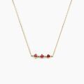 Histoire d'Or Collier Muhsina Or Jaune Rubis